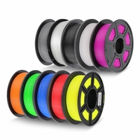 SUNLU 1KG PETG-G Nouveau Filament 1.75MM Amélioré 100% Filament Sans Bulle pour Imprimante 3D