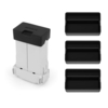 Sunnylife Batterie prise anti-poussière Port de charge couvre protecteur capuchon anti-poussière 3 pièces pour DJI Mini