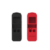 Sunnylife Housse de protection antidérapante en Silicone pour appareil photo noir / rouge pour DJI OSMO Pocket 2 accesso