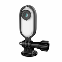 Sunnylife pour Insta360 GO 2 cadre de Protection de caméra adaptateur de support en métal accessoires de montage de