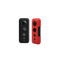 Sunnylife Étui de protection pour appareil photo étanche et anti-rayures en silicone pour Insta360 One X