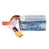 Sunpadow ERC 14.8V 1600mAh 130C 4S LiPo Batterie XT60 Prise pour iFlight Nazgul5 V2 Evoque Geprc Mark5 Chimera5