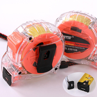 Suntin 3 m 5 m système impérial ruban à mesurer rétractable règle de traction portable pouce outil de jauge sur mesure