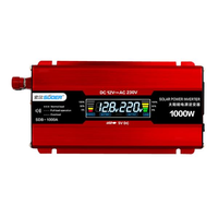 Suoer 1000W LED Affichage 12V à 220V solaire convertisseur de voiture inverseur de voiture port USB