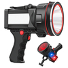 Super lumineux LED lampe de poche USB Rechargeable 2 Modes projecteur travail lumière projecteur pêche chasse