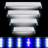 Super Slim LEDs Aquarium Éclairage Plante Aquatique Lumière 20-60CM Extensible Étanche Clip sur Lampe Pour Fish Tank Ble