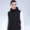 SUPIELD gilet chauffant électrique 3 vitesses aérogel réglable intérieur Soft chaud Intelligent USB manteaux chauffants