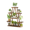 Support à plantes à plusieurs niveaux support de pot de fleur support de rangement de jardin en bois présentoir meubles