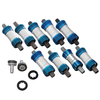 Support central inférieur de bicyclette de vélo de route de vtt en aluminium taille multiple de 68mm avec des boulons