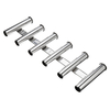 Support dacier inoxydable de support de canne à pêche 6 tubes pour le bateau marin