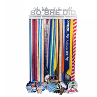 Support daffichage de cintre de support de médaille de sport en acier en métal de 48cm idéal cadeau décor décoratio