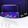 Support daquarium en acier inoxydable 4 pièces pour Aquatic High LED Support de Support de support de réservoir de