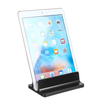 Support décran pour ordinateur portable vertical Stand Holder dalliage daluminium de bureau gain de place