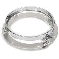 Support de bague de montage de phare rond de moto de 6 po pour Harley Davidson