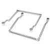 Support de barre de support de bagages de sacoches latérales de moto universel pour Harley/Honda/Yamaha / Suzuki / Kawas