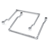Support de barre de support de bagages de sacoches latérales de moto universel pour Harley/Honda/Yamaha / Suzuki / Kawas