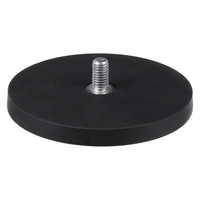 Support de barre lumineuse de travail de support de base magnétique solide de 66 / 88mm paire LED