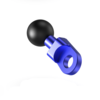 Support de base de cadre de miroir de moto pour RAM-B-272U avec trou de 9 mm et boule de 1 pouce