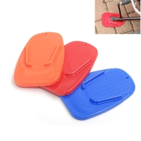 Support de base de plaque de béquille de stationnement de moto universel 4 couleurs