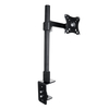 Support de bureau à bras unique LCD Support décran dordinateur Support de pince 14-27 pouces Support de télévi