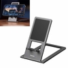 Support de bureau en métal pliable BASEUS pour tablette téléphone portable Support de bureau Support pour ordinateur por