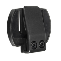 Support de casque en plastique dinterphone de casque de moto de 1000M avec 2 vis pour V4/V6