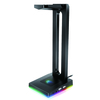 Support de casque Havit RGB avec prise AUX 3, 5 mm et 2 ports USB support de casque pour Gamers PC accessoires de bureau
