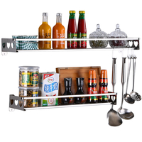 Support de casserole à étagère de rangement mural