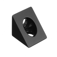 Support de connecteur dangle à angle de 90 degrés Machifit 20 série pour profilé dextrusions en aluminium à fe