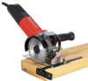 Support de coupe dangle de meuleuse dangle multifonction Drillpro avec couvercle de plaque de base réglable