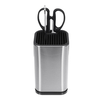 Support de couteau de cuisine en acier inoxydable de 6 pouces support de couteau de chef ensemble outil de bloc support