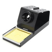 Support de fer à souder en métal avec éponge pour station de soudage HAKKO936