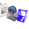 Support de filament pour imprimante 3D de support dassemblage acrylique bleu / gris / orange Easythreed®