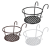 Support de fleurs suspendu pour balcon,  support de fer pour plantes dextérieur,  support de fleurs en métal