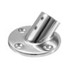 Support de garnitures de base de tuyaux de main courante de balustrade 45 ° en acier inoxydable 316 pour le bateau marin