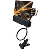 Support de loupe pour écran de projection de téléphone portable HD de 2 pouces Agrandir les supports avec haut-parleur