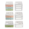 Support de maquillage en plastique Boîte de rangement Conteneur de bureau Cosmétique Bijoux Organisateur de table de réc