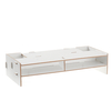 Support de moniteur de bureau étagère bibliothèque Table organisateur étagère de salle de bain support en bois