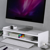 Support de moniteur Riser avec organisateur de stockage Support de bureau pour ordinateur portable Support de bureau ave