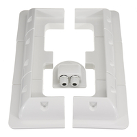 Support de montage de câble dangle de panneau solaire 7 pièces blanc pour toit de véhicule de camping-car de bateau