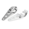 Support de montage de phare de moto oreilles de fourche support de pince de montage de réglage pour café Racer Chopper B