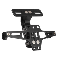 Support de montage de plaque dimmatriculation arrière de moto avec clignotant pour Honda pour Kawasaki Z750 Z800 po