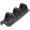 Support de montage universel à 3 trous pour pilier de jauge de voiture de couleur de fibre de carbone de 52 mm