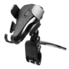 Support de pare-soleil de tableau de bord de support de téléphone de voiture de rotation de 360 ° avec la carte de numér