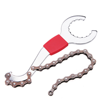 Support de pédalier de bague de verrouillage de cassette de fouet de chaîne de vélo 3 en 1 et dissolvant décrou de
