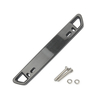 Support de plaque dimmatriculation avant de pare-chocs de style look carbone multicolore Repositionner le support