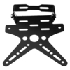 Support de plaque dimmatriculation de moto Support de montage en alliage daluminium Support de plaque dim
