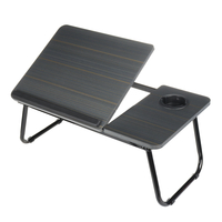 Support de plateau dordinateur de lit de bureau de tour de table dordinateur portable portatif se pliant régla