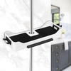 Support de plateau pour organisateur de support de support de plateau de rangement de douche détagère de poteau de