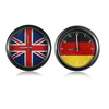 Support de pointeur lumineux de voiture horloge collé ou sortie dair